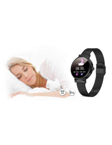 Zegarek damski rubicon smartwatch rnbe64-3 black