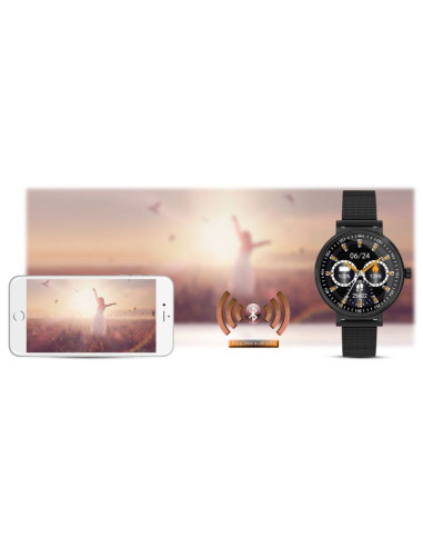 Zegarek damski rubicon smartwatch rnbe64-3 black