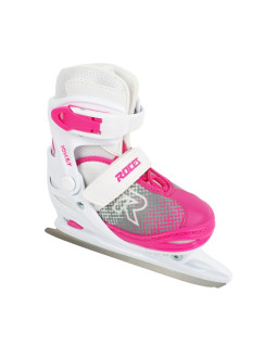 Łyżwy roces jokey ice x biało-różowe 450746 001