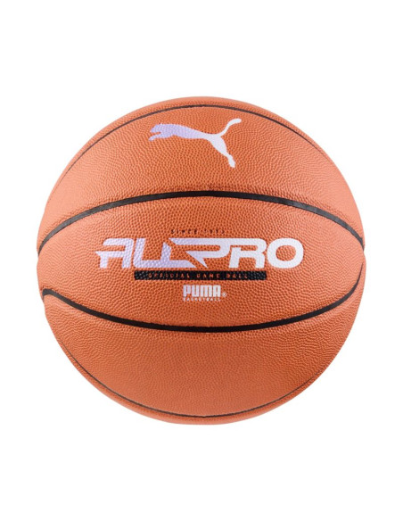 Piłka koszykowa puma teamjaws all pro basketball brązowa 84686 01