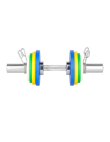 Gop050 (+zaciski) gryf krótki olimpijski 5kg 50cm hms