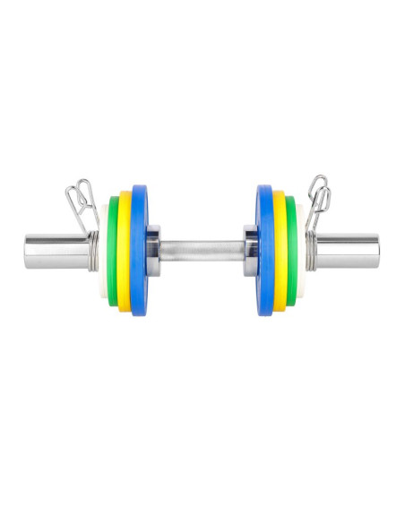 Gop050 (+zaciski) gryf krótki olimpijski 5kg 50cm hms