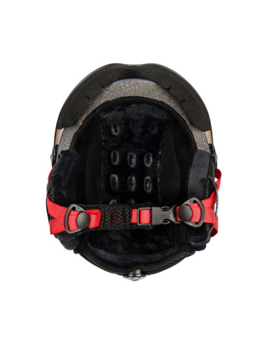 Kask narciarski meteor falven l 58-61 cm granatowy 24976