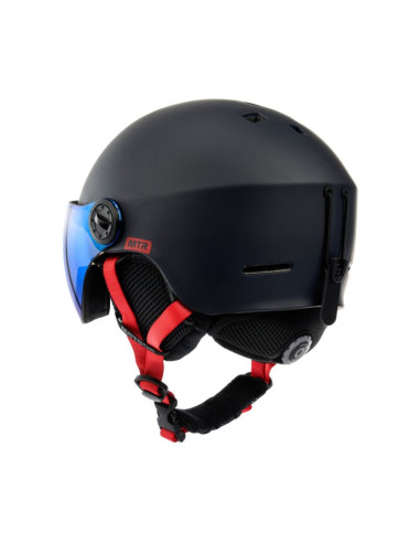 Kask narciarski meteor falven l 58-61 cm granatowy 24976