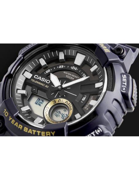 Zegarek męski casio gerton aeq-110w-2avdf + box