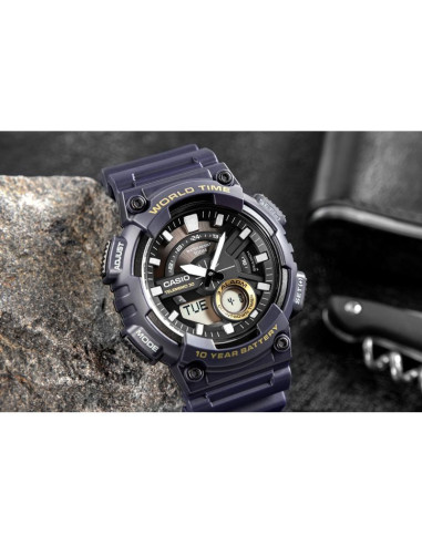 Zegarek męski casio gerton aeq-110w-2avdf + box