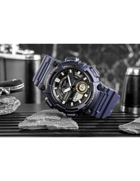 Zegarek męski casio gerton aeq-110w-2avdf + box