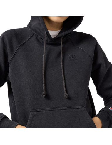 Bluza damska champion hooded sweatshirt czarna 118160 kk001