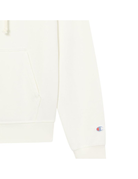 Bluza damska champion hooded sweatshirt kremowa 118160 ww049