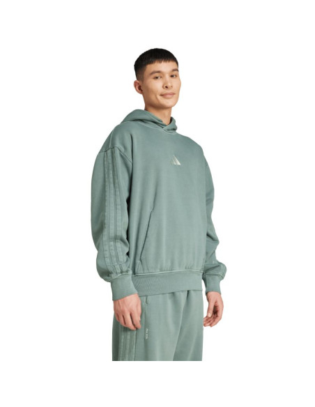 Bluza męska adidas a szn w fl hd zielona jl6538