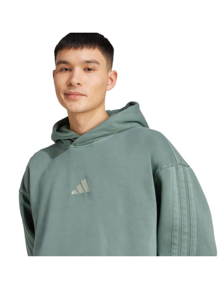 Bluza męska adidas a szn w fl hd zielona jl6538