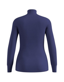 Bielizna termoaktywna z długim rękawem odlo bl top turtle neck l/s active warm roz. m niebieska 2