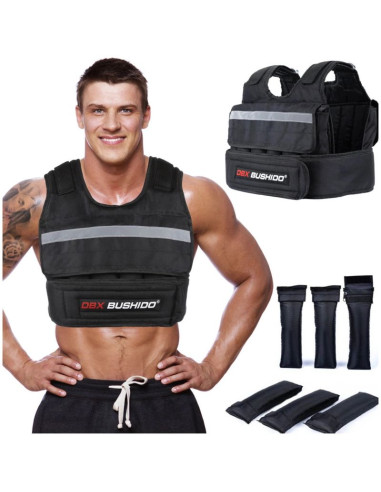 Kamizelka treningowa obciążeniowa 12 wkładów (pusta)