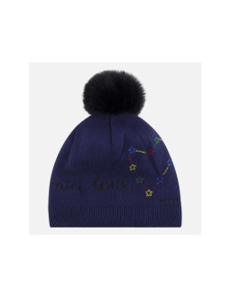 Czapka rossignol l3 w strassi niebieski