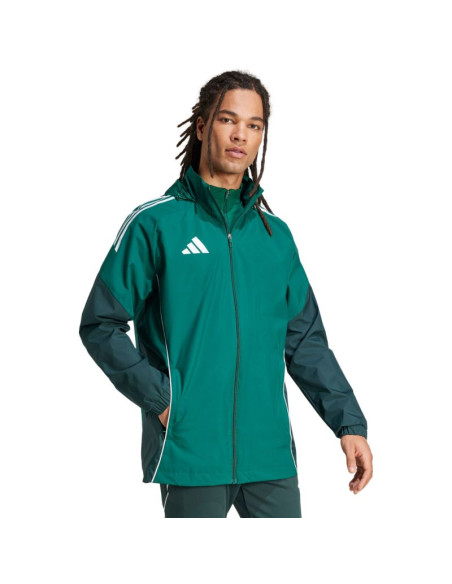 Kurtka męska adidas tiro 25 competition all-weather zielona ji8936