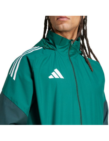 Kurtka męska adidas tiro 25 competition all-weather zielona ji8936