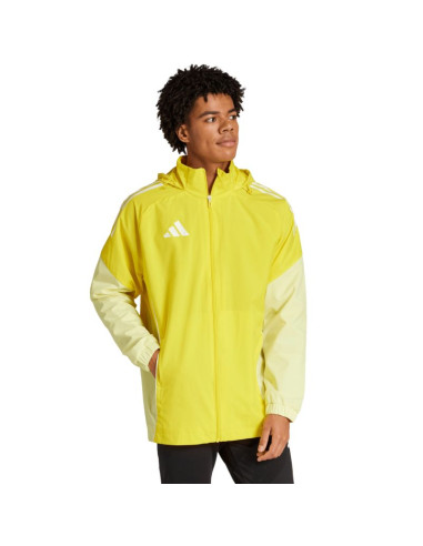 Kurtka męska adidas tiro 25 competition all-weather żółta ji8958