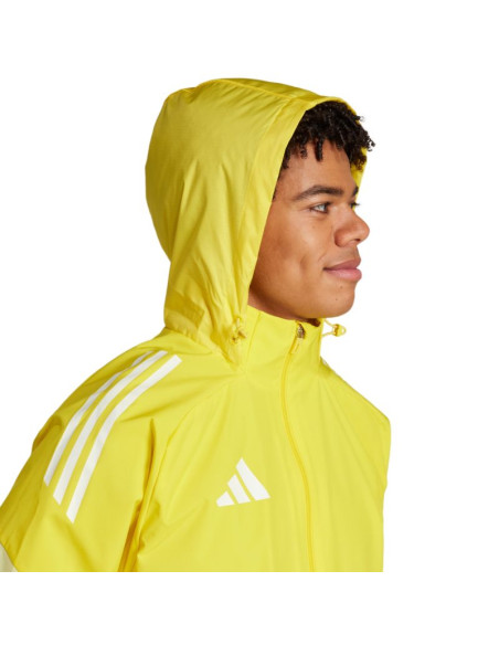 Kurtka męska adidas tiro 25 competition all-weather żółta ji8958