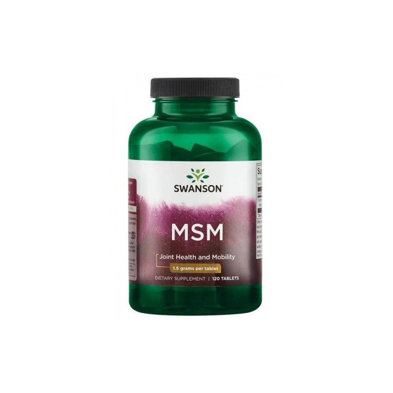 Siarka MSM - Metylosulfonylometan TruFlex 1500 mg (120 tabl.)