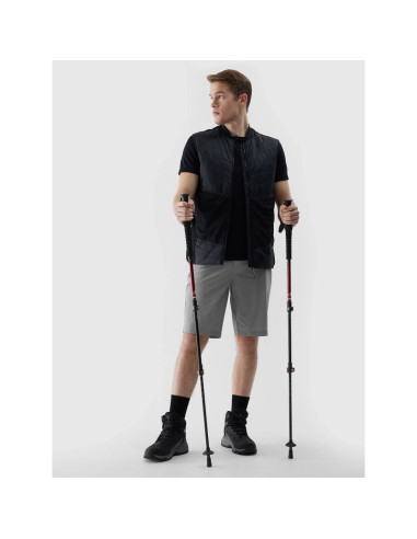 Kamizelka męska do biegania w terenie z wypełnieniem primaloft black eco 4f