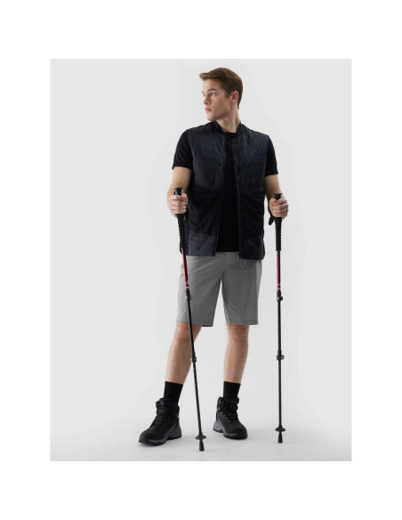 Kamizelka męska do biegania w terenie z wypełnieniem primaloft black eco 4f