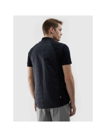 Kamizelka męska do biegania w terenie z wypełnieniem primaloft black eco 4f