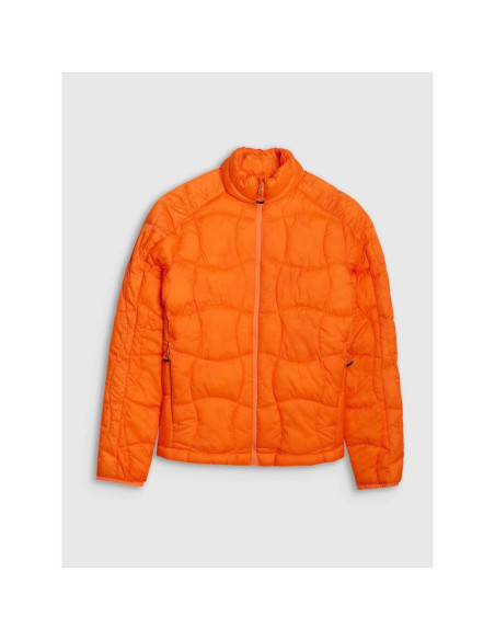 Kurtka puchowa trekkingowa z wypełnieniem primaloft silver damska 4f 4fwss25tdjaf531-70s