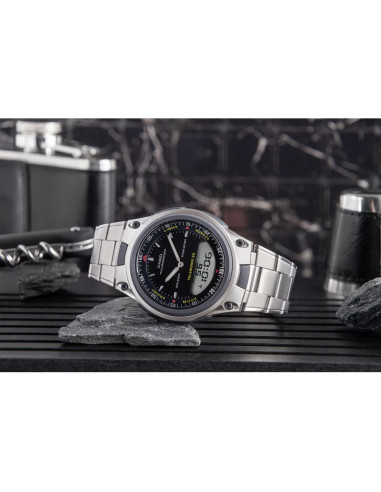 Zegarek męski casio dual aw-80d-1avdf + box