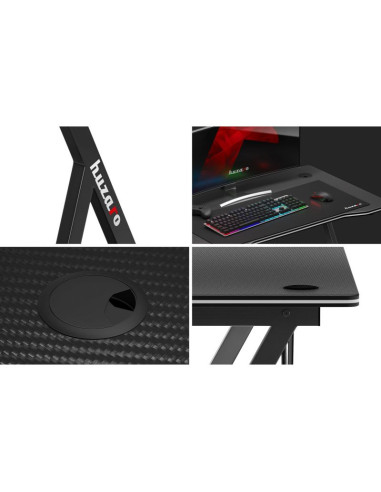 Biurko gamingowe huzaro hero 1.4 black
