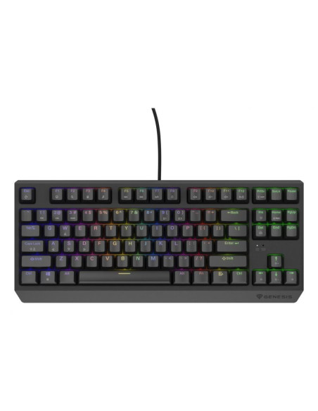 Genesis thor 230 tkl klawiatura gaming usb qwerty us english czarny