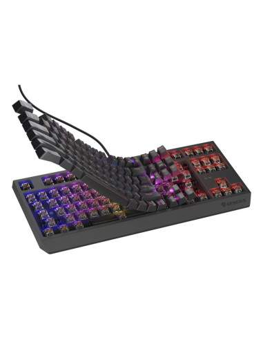 Genesis thor 230 tkl klawiatura gaming usb qwerty us english czarny