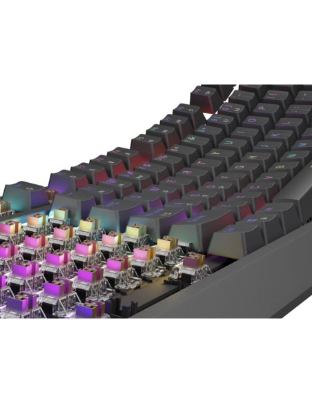 Genesis thor 230 tkl klawiatura gaming usb qwerty us english czarny