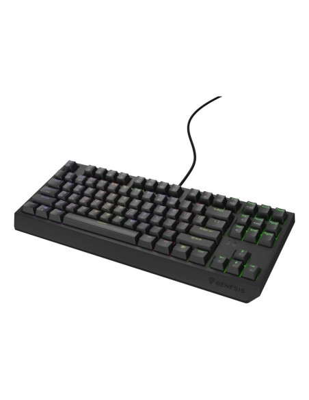 Genesis thor 230 tkl klawiatura gaming usb qwerty us english czarny