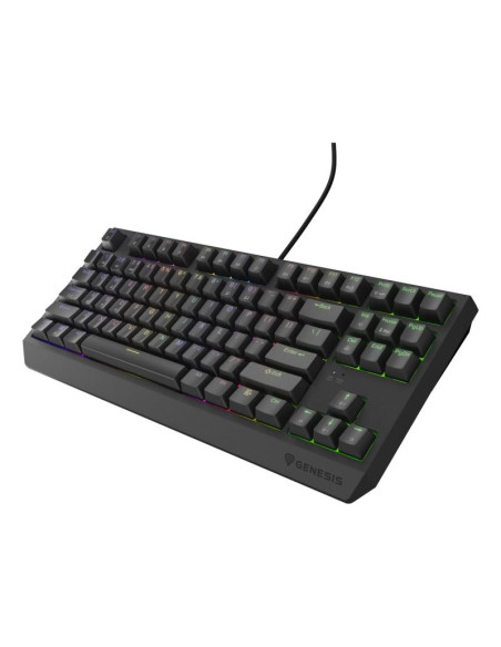 Genesis thor 230 tkl klawiatura gaming usb qwerty us english czarny
