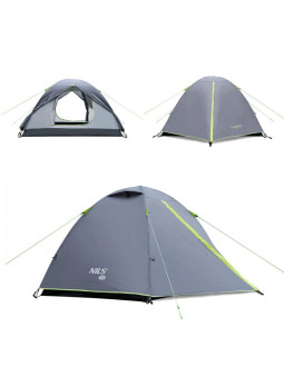 Namiot kempingowy nils camp explorer nc6004 3 osobowy szary 2