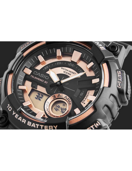 Zegarek męski casio gerton aeq-110w-1a3vdf + box