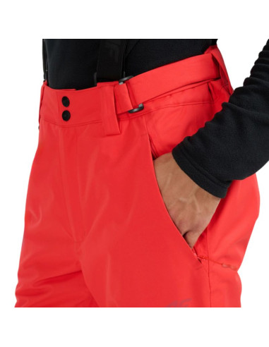 Spodnie narciarskie męskie 4f fnk m1155 czerwone 4fwaw25tftrm1155 62s