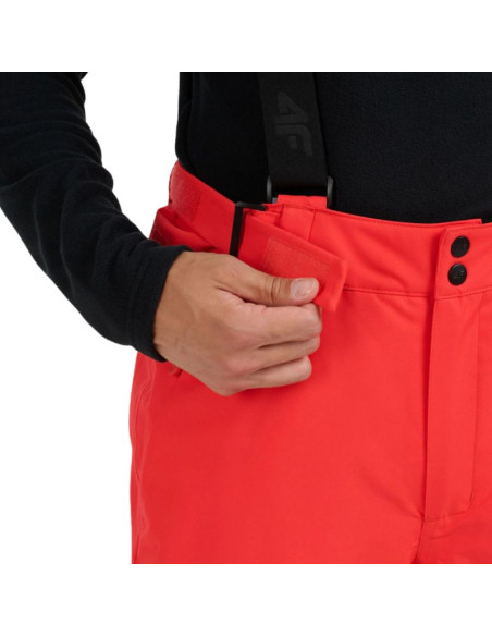 Spodnie narciarskie męskie 4f fnk m1155 czerwone 4fwaw25tftrm1155 62s
