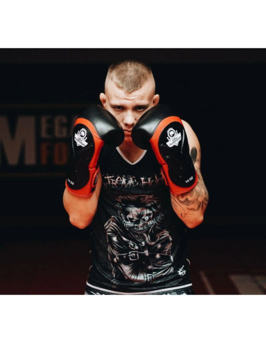 Rękawice bokserskie 10oz - blaze red - legacy series