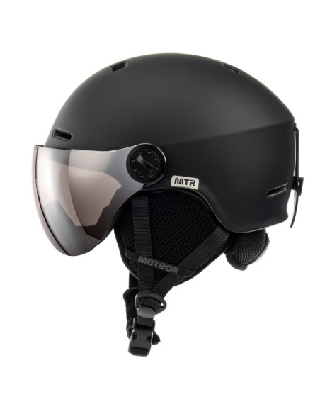 Kask narciarski meteor falven czarny 24968-24970