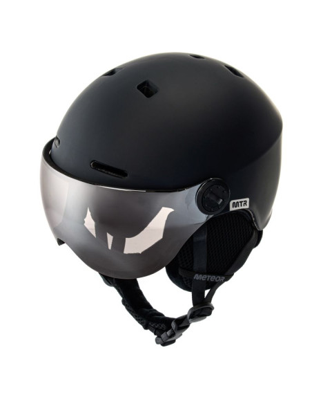 Kask narciarski meteor falven czarny 24968-24970