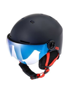 Kask narciarski meteor falven granatowy 24974-24976