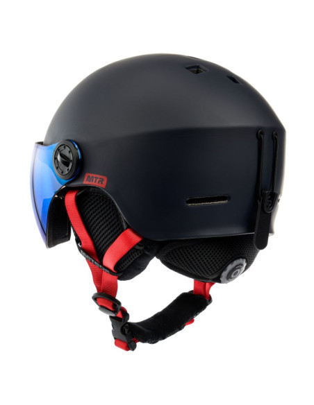 Kask narciarski meteor falven granatowy 24974-24976