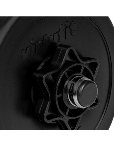 Virtufit regulowany zestaw hantli - winyl - 2 x 14 kg