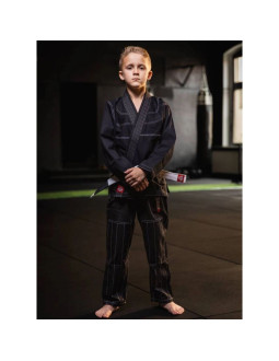 Kimono / gi do bjj dla dzieci czarne + pas gratis - x-series m0