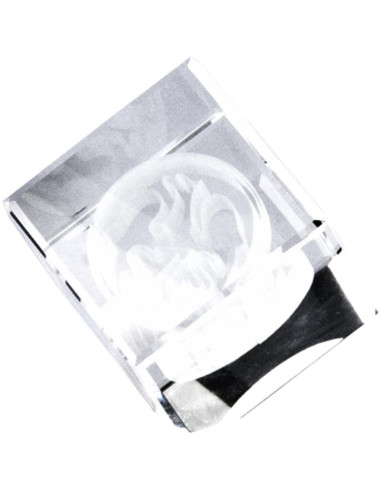 Trofeum szklane z grawerem 3d