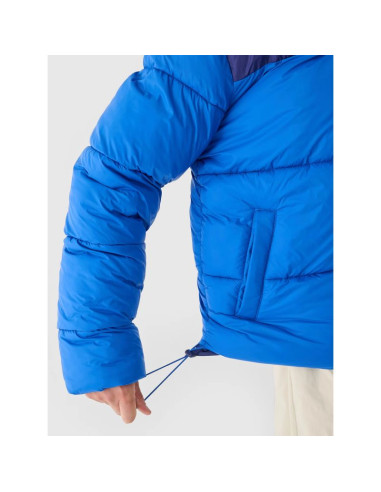 Kurtka zimowa puchowa z syntetycznym wypełnieniem męska 4f 4fwaw24tdjam485-36s