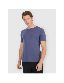 Koszulka trekkingowa z wełną merino męska 4f 4fwaw25tftsm1526-32s