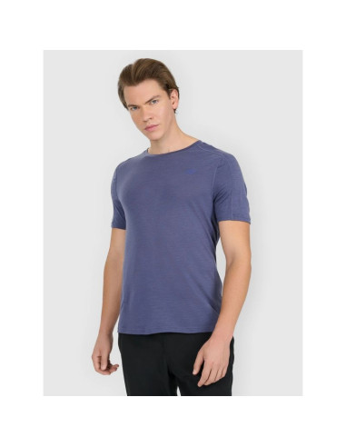 Koszulka trekkingowa z wełną merino męska 4f 4fwaw25tftsm1526-32s