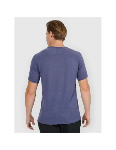 Koszulka trekkingowa z wełną merino męska 4f 4fwaw25tftsm1526-32s